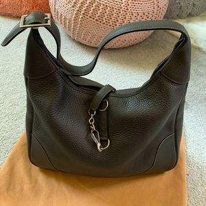 VGUC Hermès Trim 31 hobo bag gray taurillon